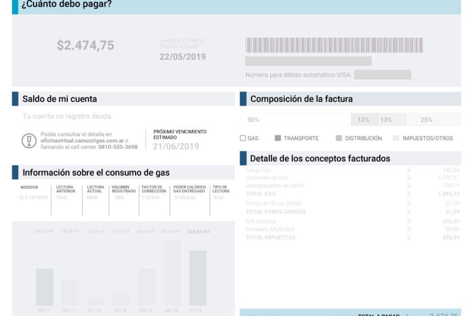 CÓMO DESCARGAR TU FACTURA DE CAMUZZI