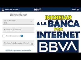 Acceso al Home Banking BBVA- Paso a Paso
